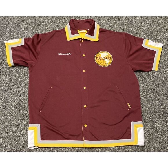 Vintage Platinum FUBU Harlem Globetrotters Warmup Basketball Tracksuit 2XL - Picture 6 of 16
